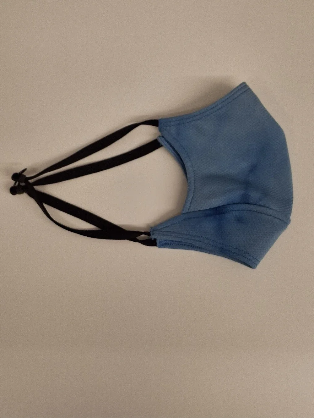 lululemon Ear Loop Face Mask Tidal Dye Vapor Hawaiian Blue/Rhino Grey